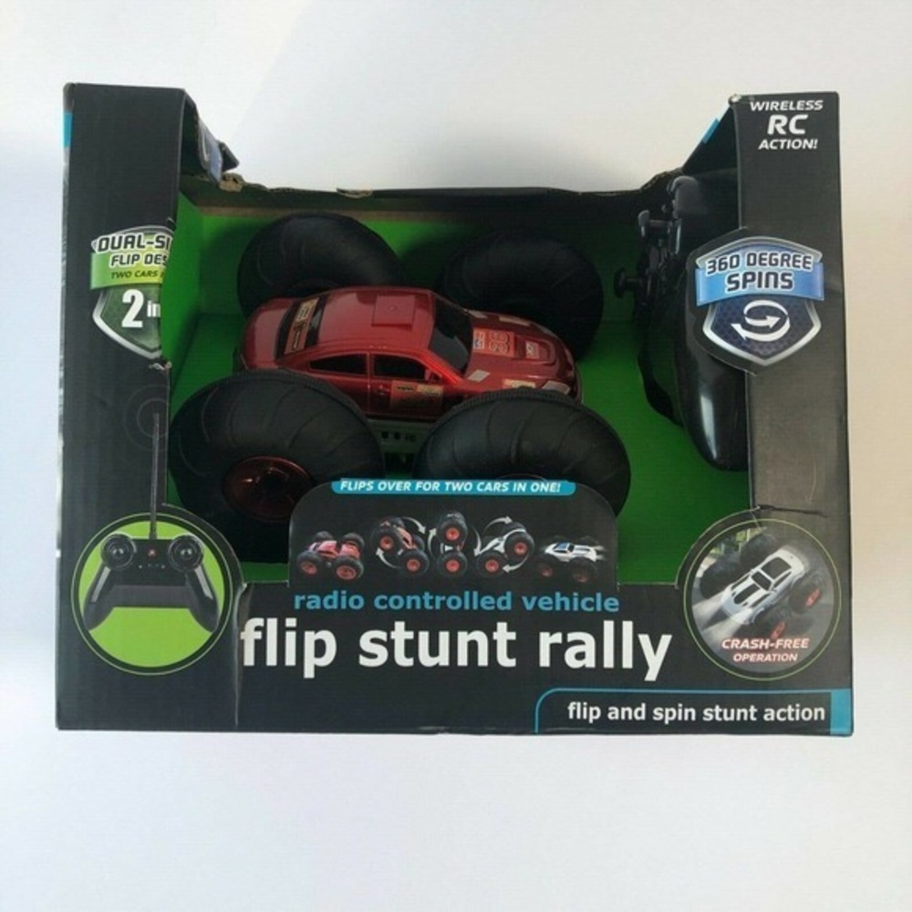 Remote Toy Flip Stunt Rally Car